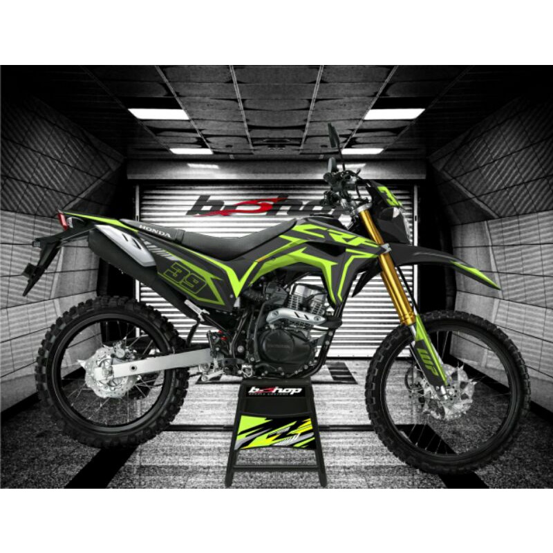 Stiker Decal CRF Grafis Gold Stiker Striping CRF Gold Simple.