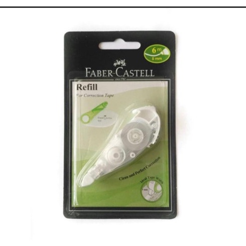 

Diskon Faber Castell Tipex Kertas Correction Tape Free Refill Dan Refill Gilaa!!!