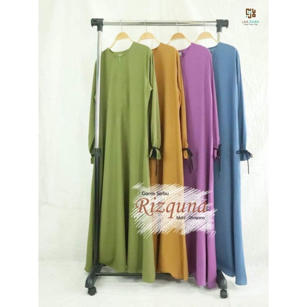 gamis rizquna by laaraiba gamis syari