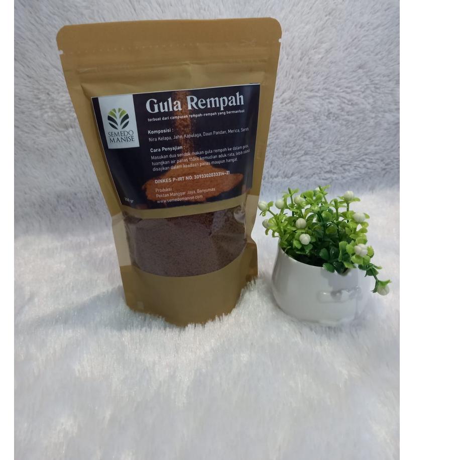 

✅BestSeller Gula Semut Ekstrak Rempah Kemasan Pouch 250gr #PRICEDISCOUNT
