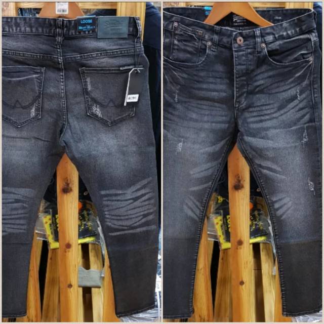 celana panjang SUPERDRY slimfit stretch import original