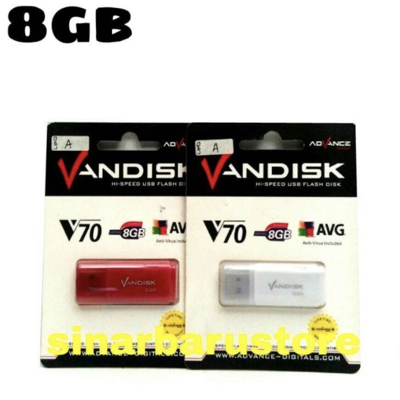 Flashdisk/Memory Vandisk 8GB Original