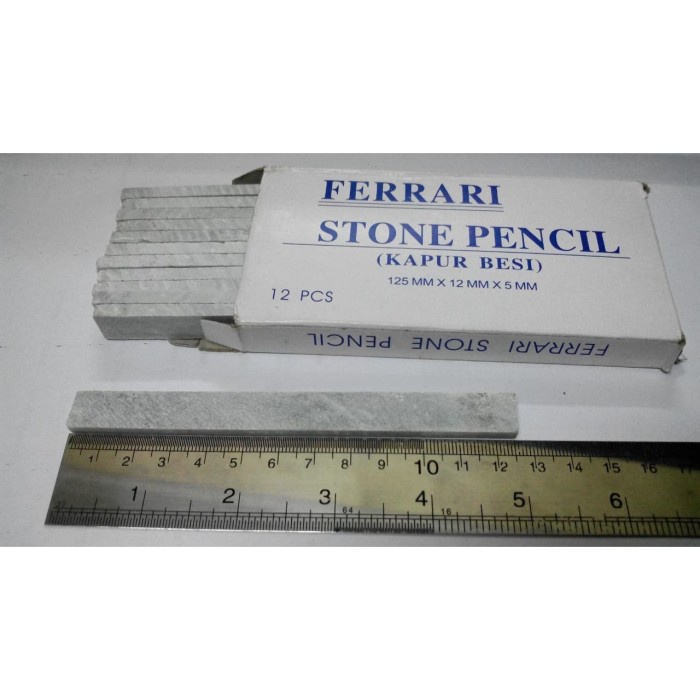 

Promo Ferrari Kapur Besi Stone Pencil 12 Pcs Pensil Steel Iron Chalk Terbatas