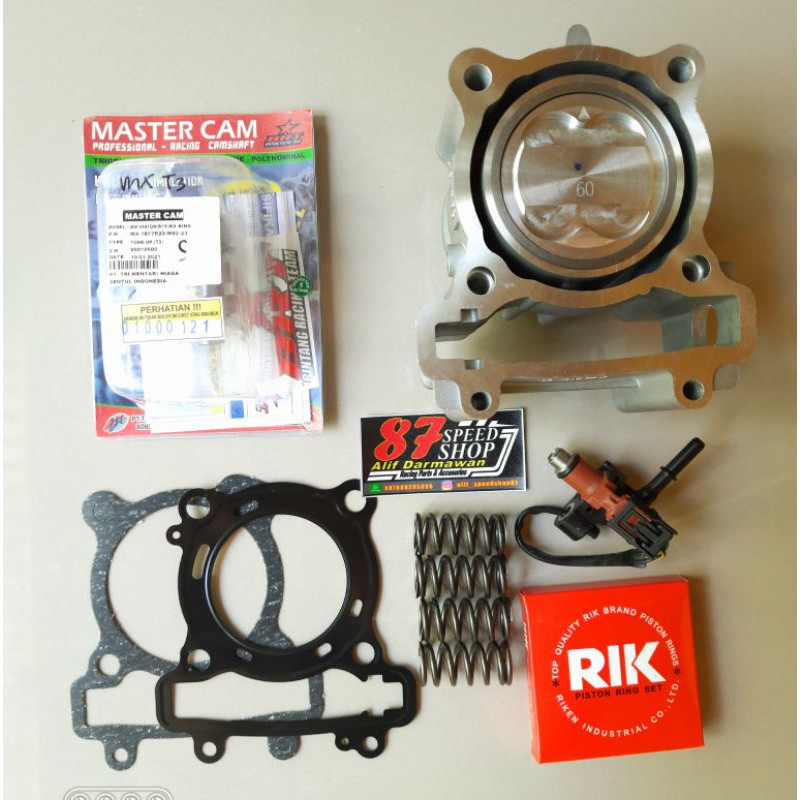 Paket bore up 165cc Mx king R15 old Vixion NVL NVA