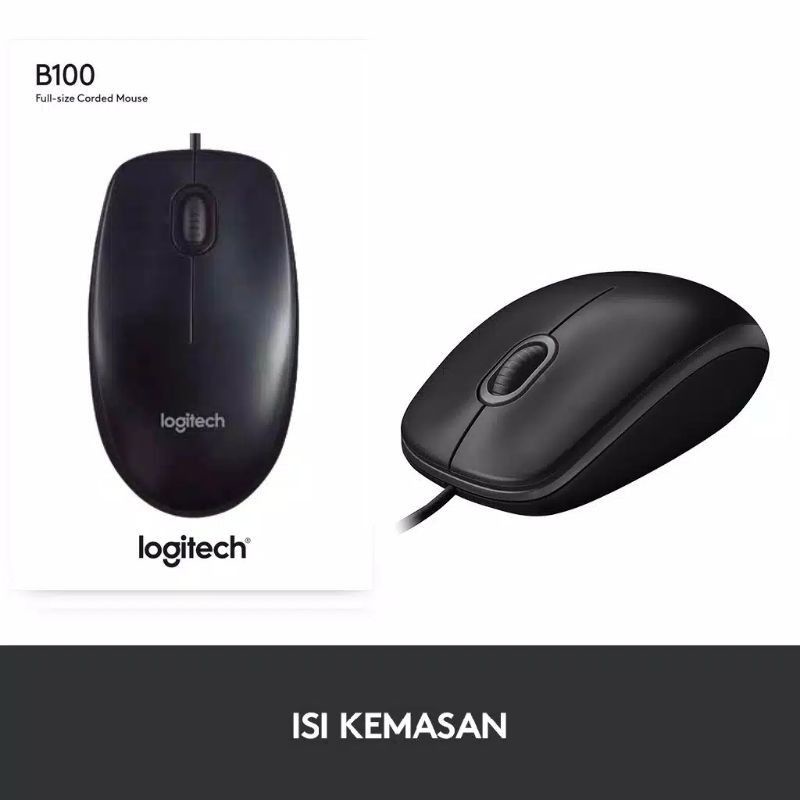 Mouse Logitech B100 Original