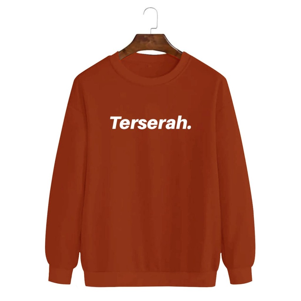 COD/ARPIOSSHOP - BAJU TERSERAH - SWEATER PRIA WANITA / UNISEX MODEL KEKINIAN