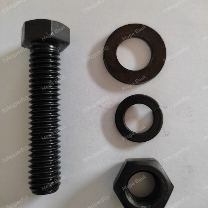 Baut Baja 7/16 x 2 UNC Set