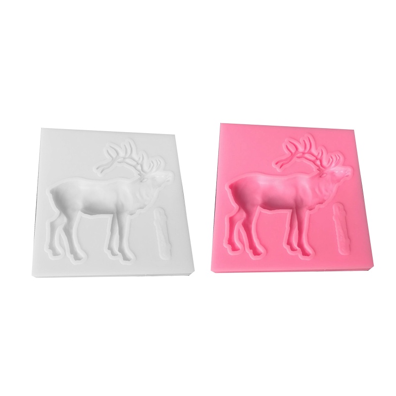 Alat Cetakan Kue Biskuit Model Kartun Rusa Natal Untuk Dekorasi Ulang Tahun