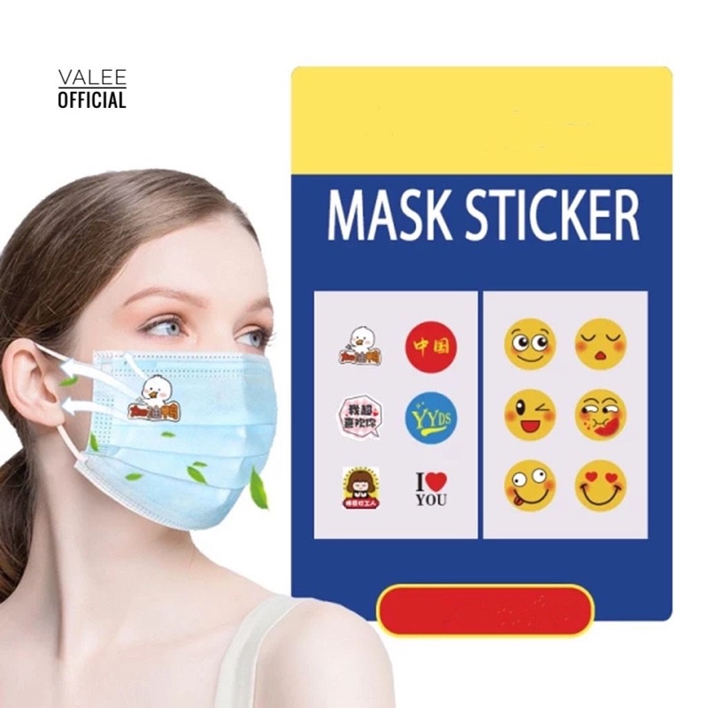 Aroma Patch For Mask Isi 16 Pcs Stiker Aroma Untuk Masker Import