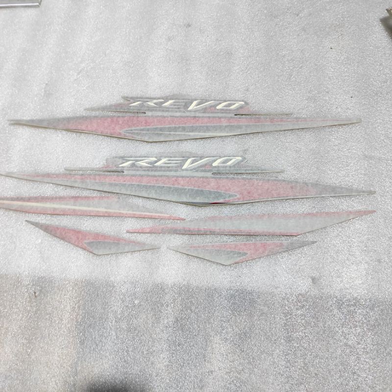Stiker striping stripping decal graphic Honda Revo 2007 2008 Original ori Nos 100 cc