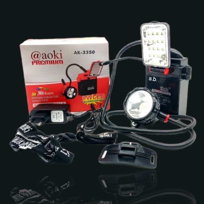 senter kepala aki aoki AK3350