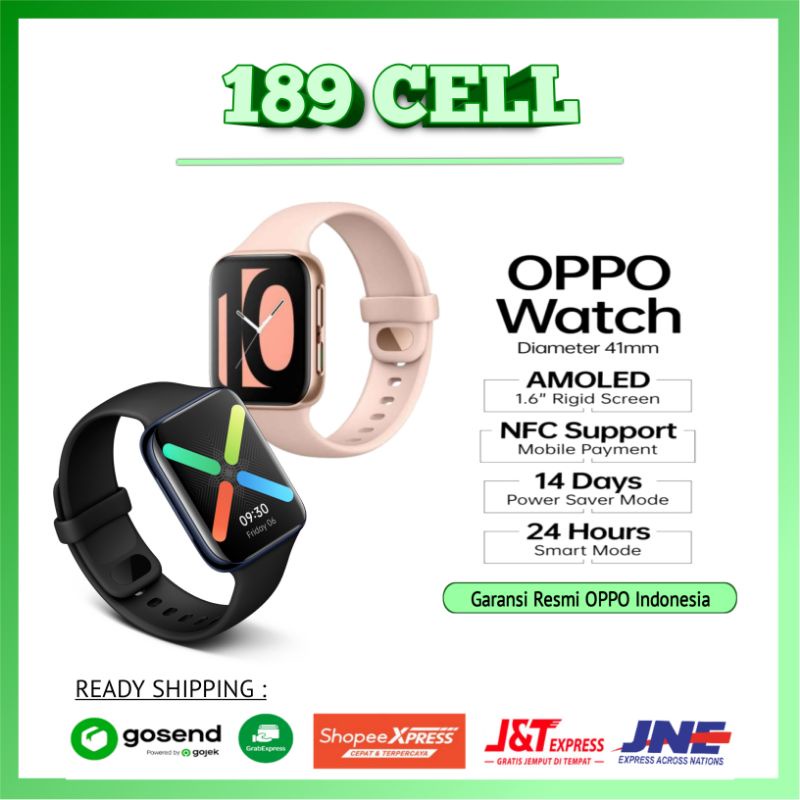 OPPO Watch 41mm - Smartwatch Original Garansi Resmi OPPO Indonesia