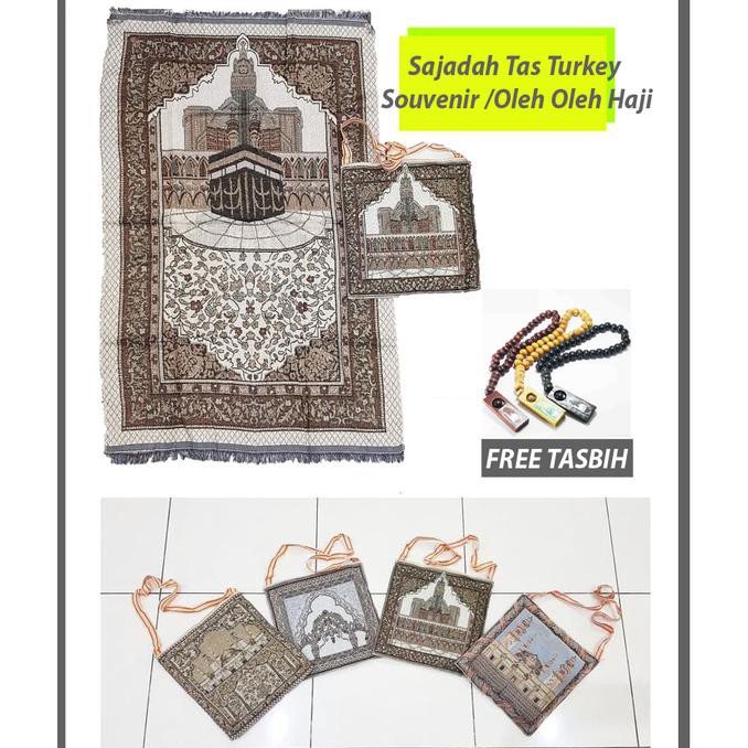 Murah Sajadah Tas Turkey /Souvenir Sajadah /Oleh Oleh Haji