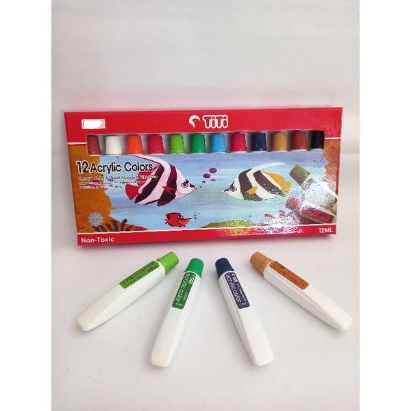 

Acrylic Colors / Pewarna Akrilik 12 ml