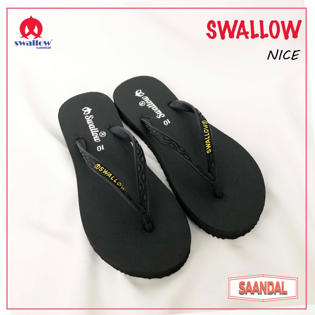 Grosir- Sandal Jepit Wanita Swallow Nice Wanita (ISI 6 PASANG)