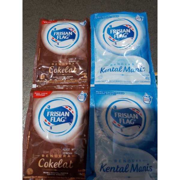 

susu kental manis frisian sashet