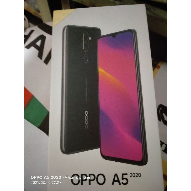hp Oppo a5 2020 second pemakaian baru 1 bulan