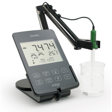 edge Hybrid pH EC DO Multiparameter pH Meter Hanna HI2020 HI 2020