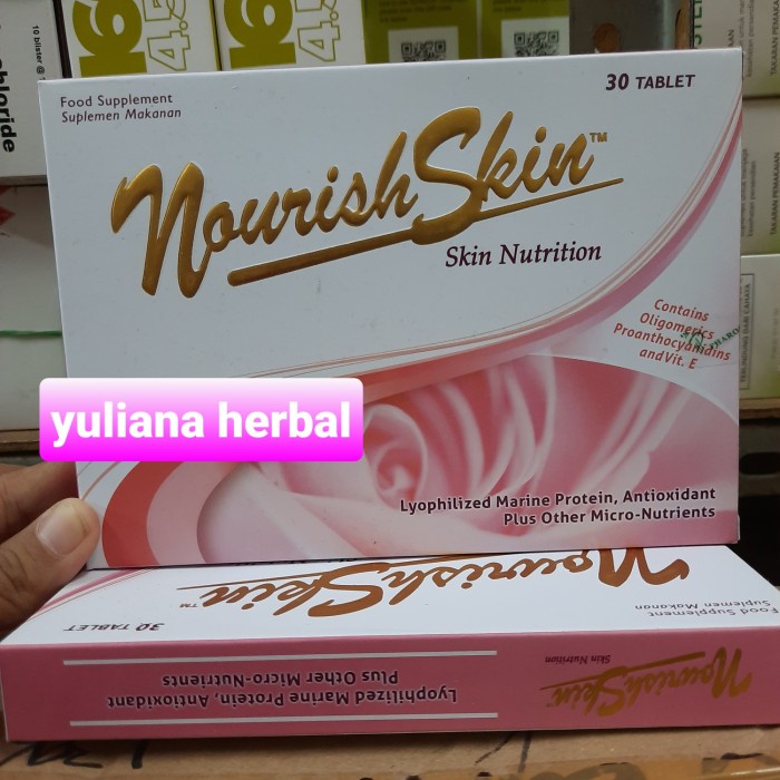 TERLARIS nourish skin 30 tablet original. neuriskin. nuriskin