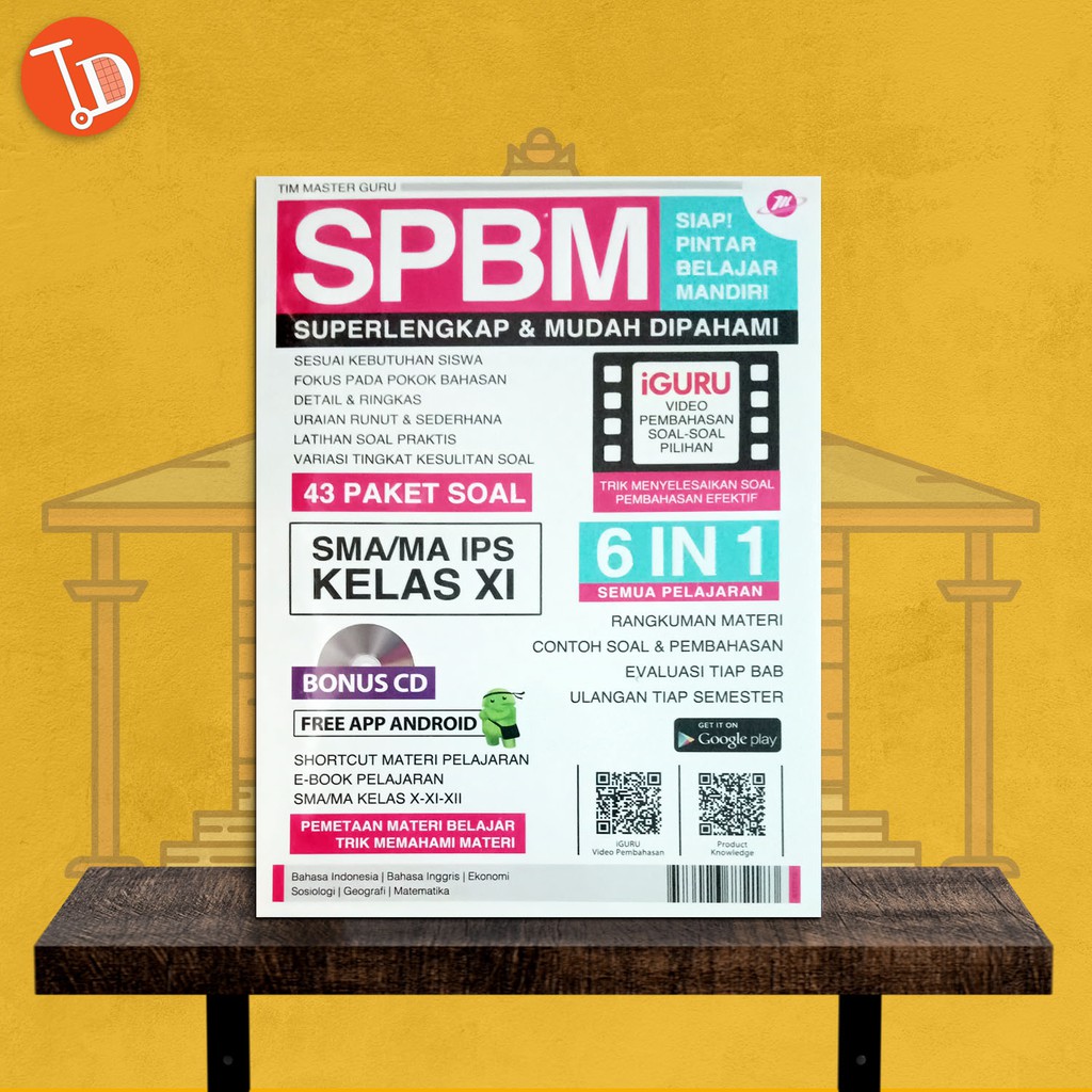BUKU PELAJARAN SMA SPBM SIAP PINTAR BELAJAR MANDIRI SMA MA IPS KELAS XI