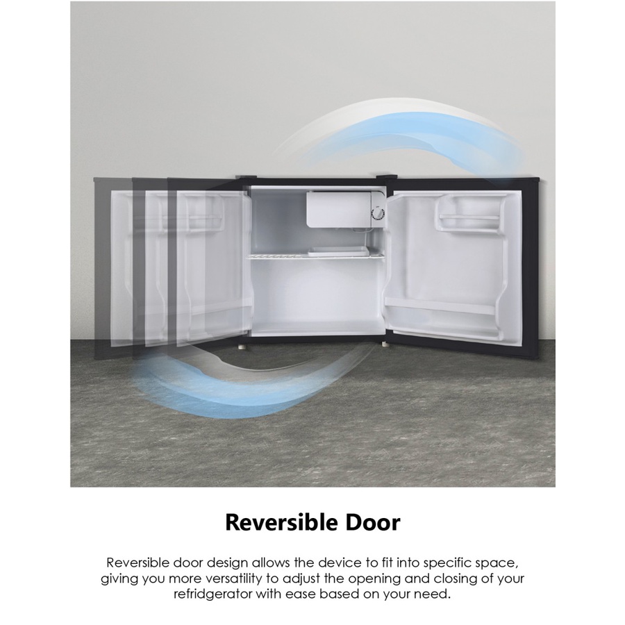 [Reguler/Kargo] Mini Bar Toshiba GR-RD65CC-DMF[37] Kulkas Portable Toshiba GRRD65CC Khusus Luar Kota 25kg