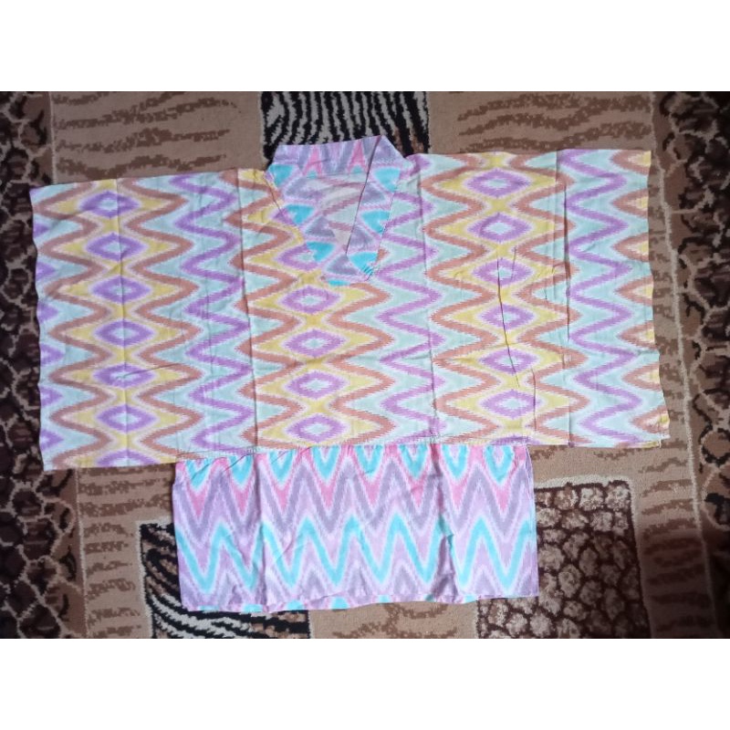 Preloved Atasan Kimono Batik Wanita