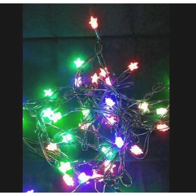 Lampu Natal Bintang Rainbow - Lampu Hias 5m