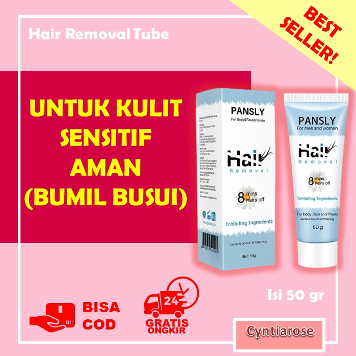 pansly hair removal spray penghilang bulu perontok bulu permanen hair removal cream B1
