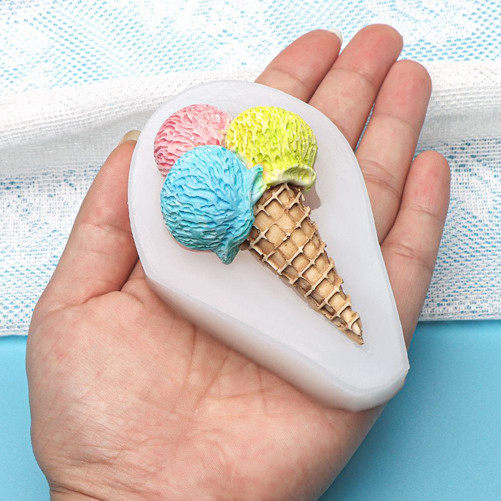 Chookyy Cetakan Fondant Coklat Biskuit Baru Dapur Rumah Es Krim Cone