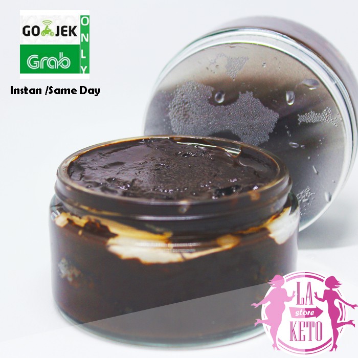 

LA KETO - CHOCOLAVA IN JAR | | DARK CHOCOLATE & CAKE | KETOFRIENDLY