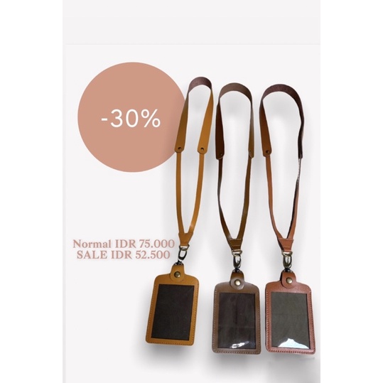 

ID Card Holder lanyard tempat kartu gantungan name tag