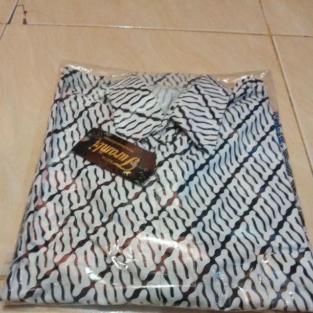 New Arrival Size M L Xl Xxl Kemeja Batik Pendek Murah Berkualitas