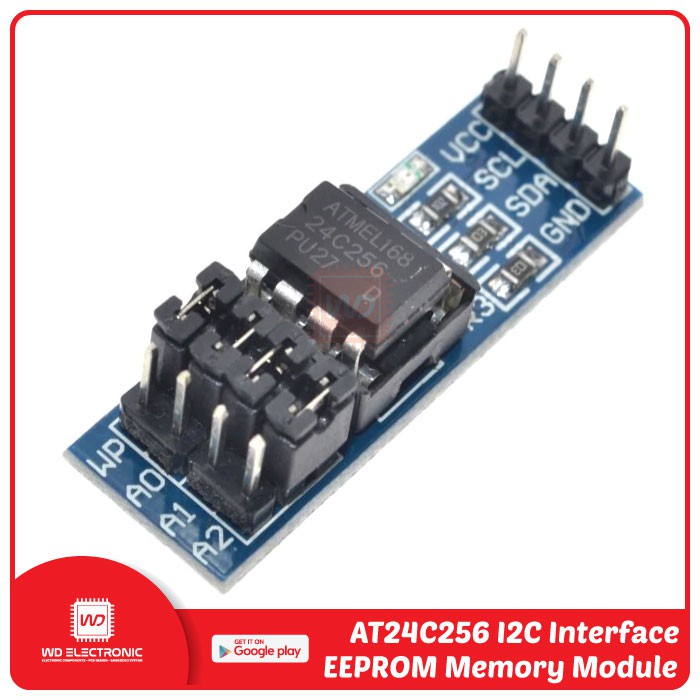 AT24C256 I2C INTERFACE EEPROM MEMORY MODULE