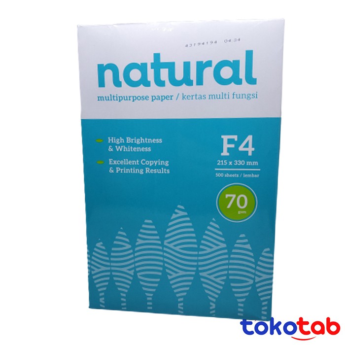 

Tokotab - HVS NATURAL FOLIO 70 GR