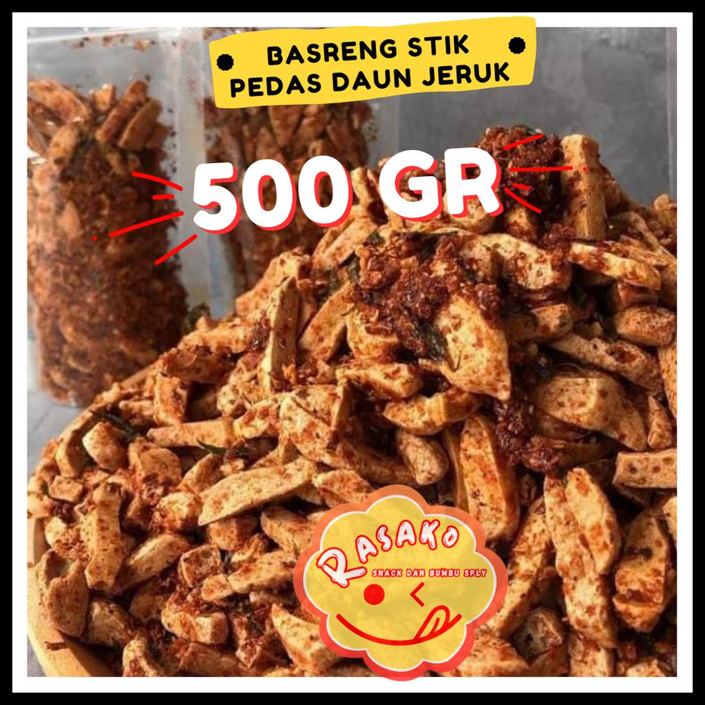 

Basreng pedas daun jeruk 500gram bukan basreng sultan bandung baso goreng bastik