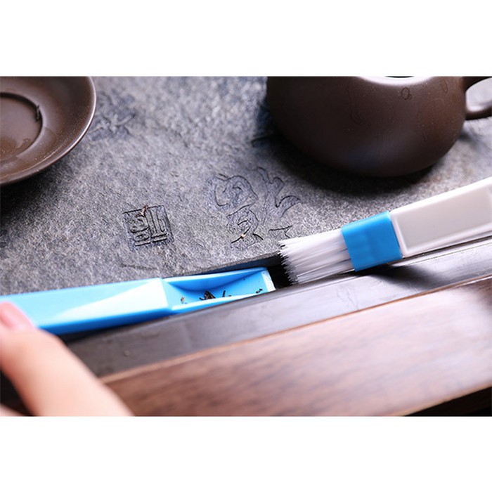 PROMO FREE 1 PCS Sikat Debu Mini 2in1 Kuas Debu Manual Dust Cleaner