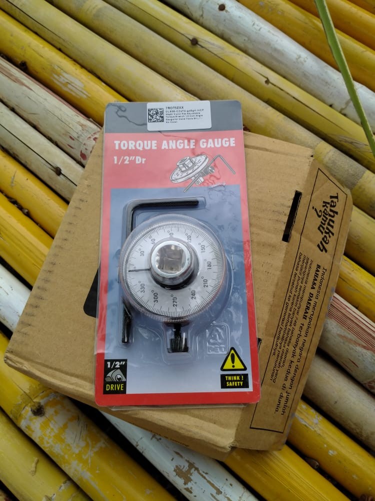 Kunci Momen Torsi Sudut Gasket Roda Mobil Torque Wrench 1/2 Angle Gauge