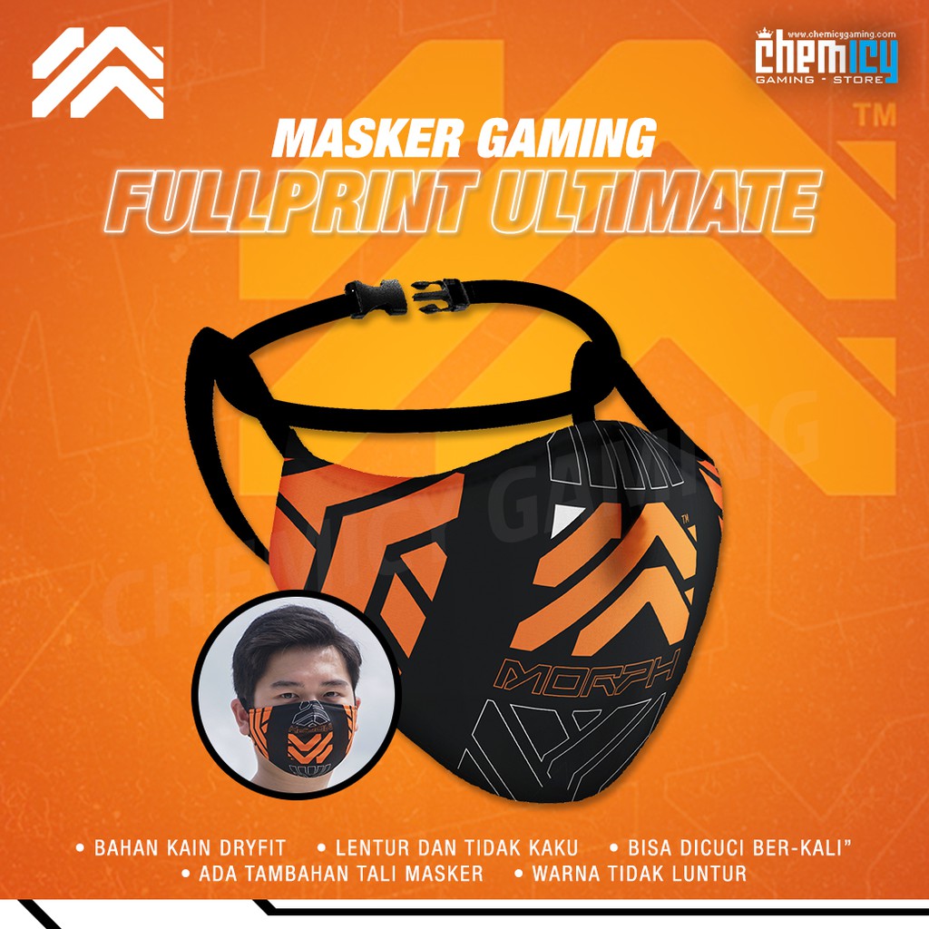 Masker Gaming Fullprint Ultimate Morph Team