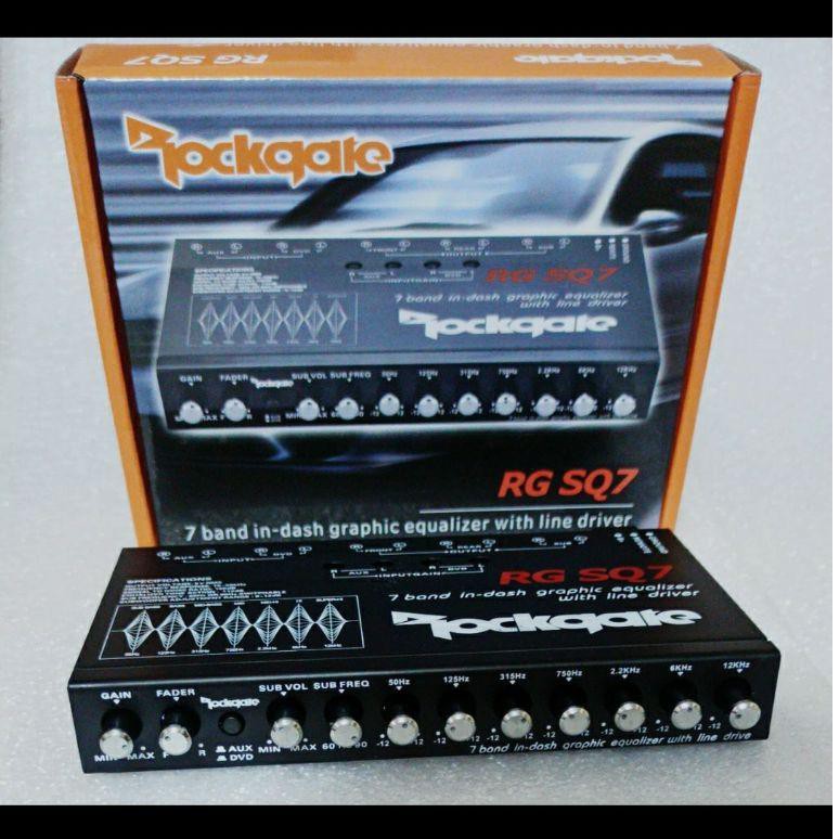 Parametrik Equalizer Rockqate RG-SQ7 - 7 BAND sound quality (KODE H652)
