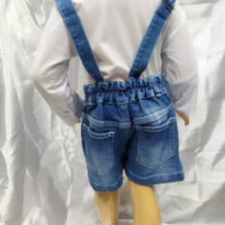 Overall jumpsuit wearpack celana  kodok  jeans  anak  