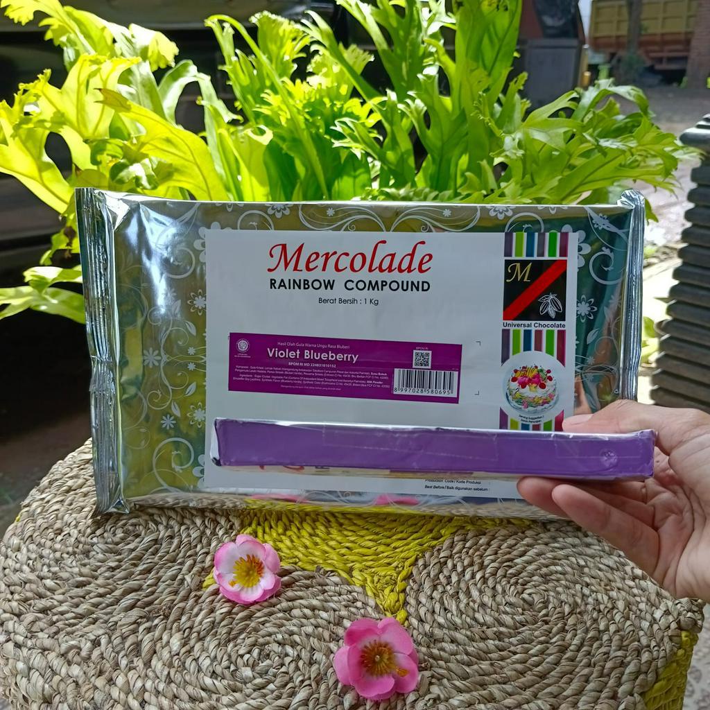 

Best Seller!!Mercolade Rainbow Compound / Blueberry Violet 1kg / Perpack New