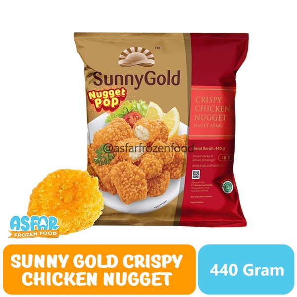 

Sunny Gold Nugget POP / Crispy Chicken Nugget 450 Gram