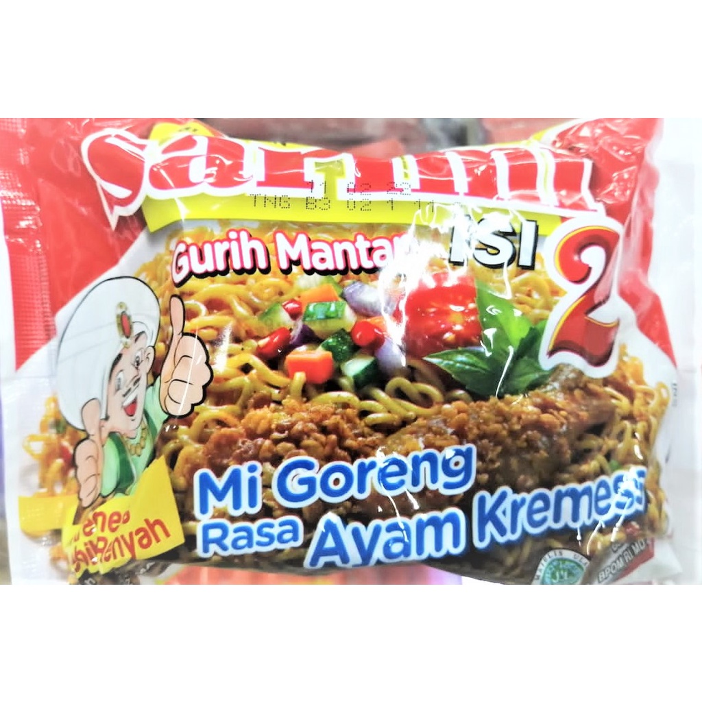 

Sarimi Goreng Isi 2 Ayam Kremes