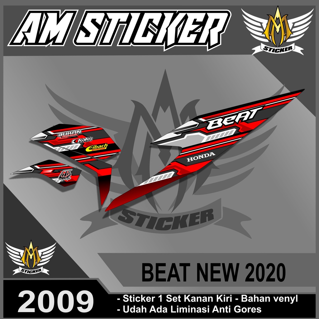 2009 Striping Variasi List Beat new 2020 - Striping Beat 2020