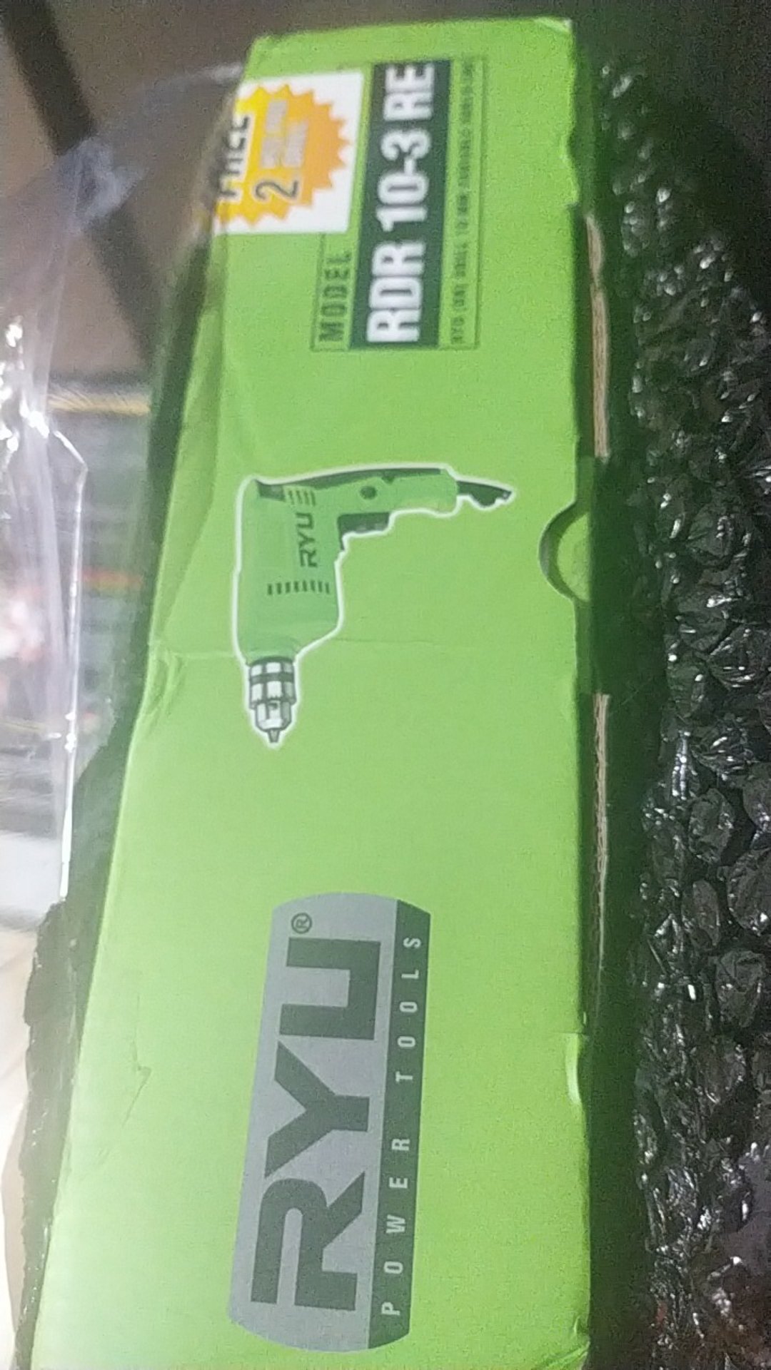 Ryu Mesin Bor Tangan 10mm Bor Besi Kayu 10 Mm Hand Drill 2 Arah Bolak Balik