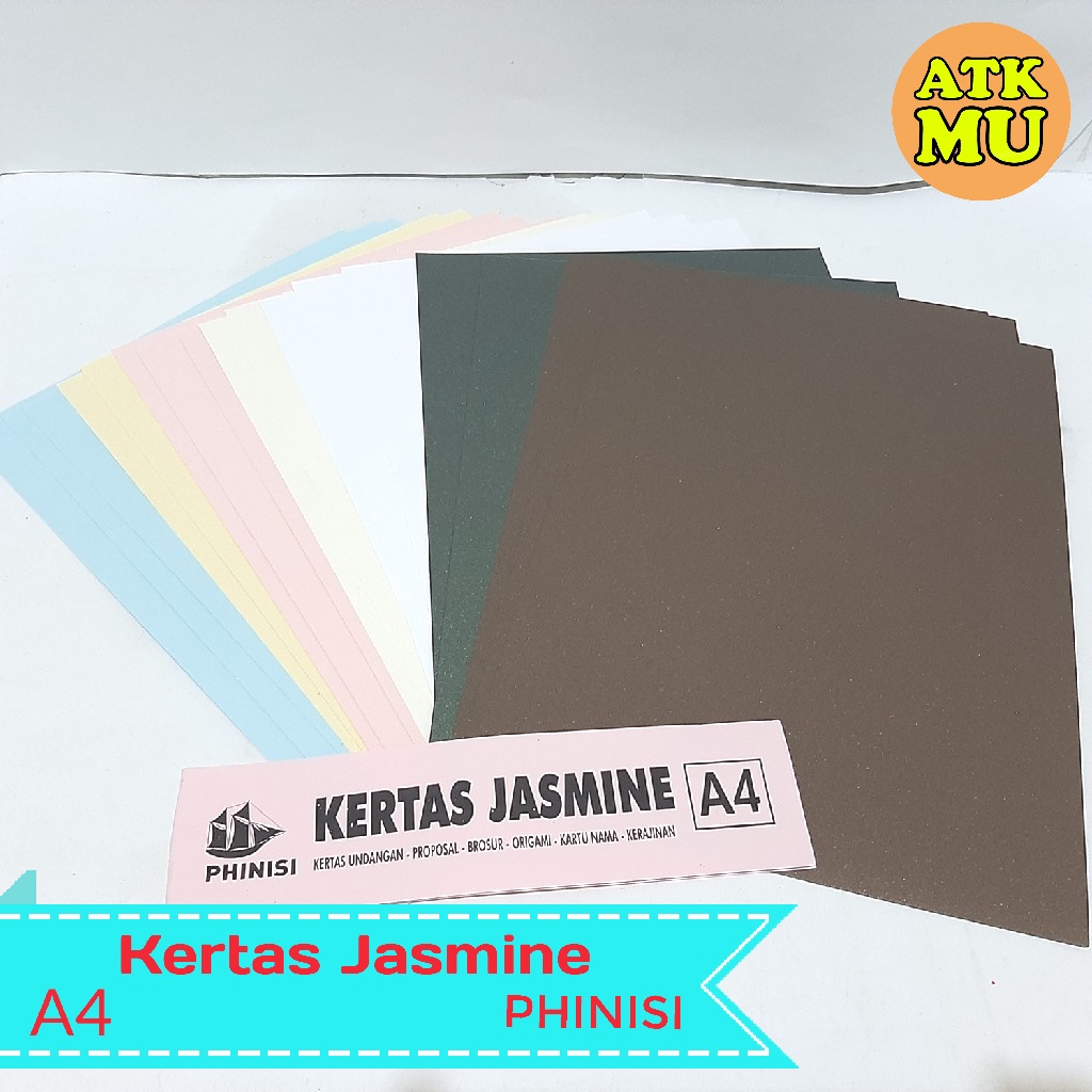 

Kertas Jasmine A4 190gsm Phinisi @5sheets
