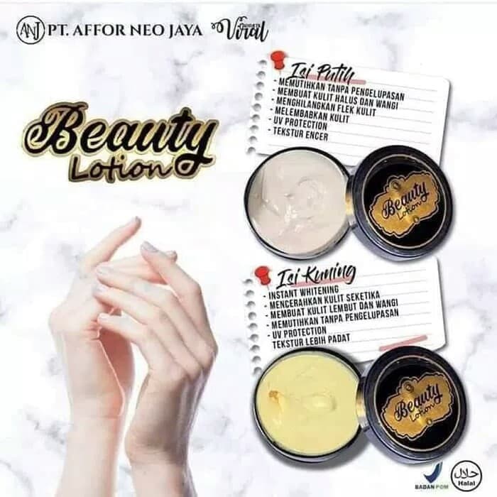 Original Beuty Lotion by DWI AFFOR / Beauty Lotion RK glow - Lotion viral