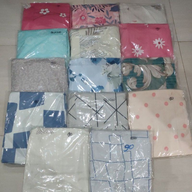 Sprei Perca My Love ukuran 90x200x20