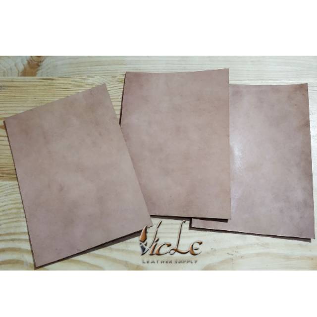 Bridle leather sheet / kulit sapi lembaran Bridle 2mm RAW Unfinishing