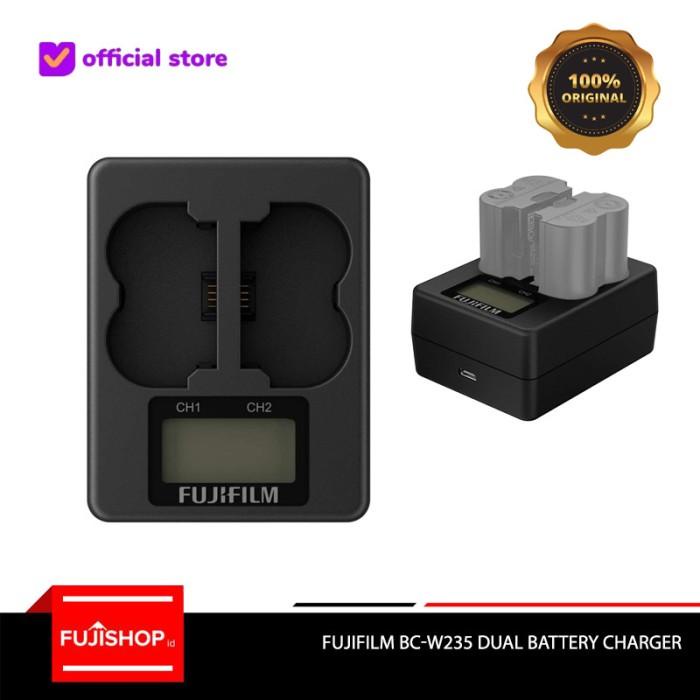 Charger Fujifilm Bc-W235 Dual Battery Charger